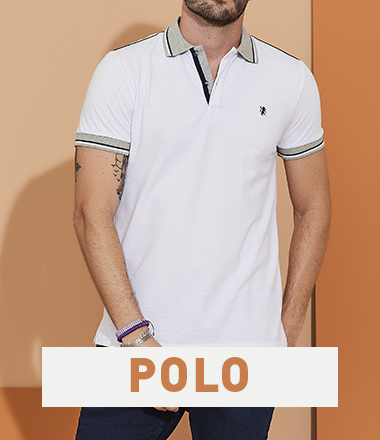 camisa da paco gola polo